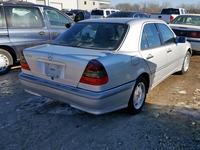 WDBHA29G2WA546022 - 1998 MERCEDES-BENZ C 280 SILVER photo 4