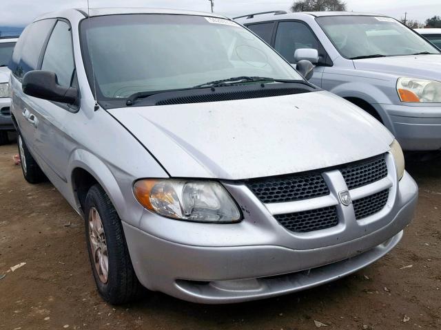 1D4GP45343B199635 - 2003 DODGE CARAVAN SP SILVER photo 1