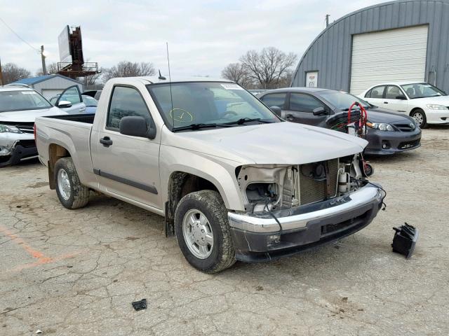 1GCCS349188209021 - 2008 CHEVROLET COLORADO L TAN photo 1