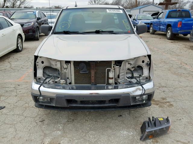 1GCCS349188209021 - 2008 CHEVROLET COLORADO L TAN photo 9