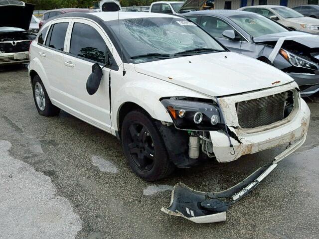 1B3HB48A89D123229 - 2009 DODGE CALIBER SX WHITE photo 1