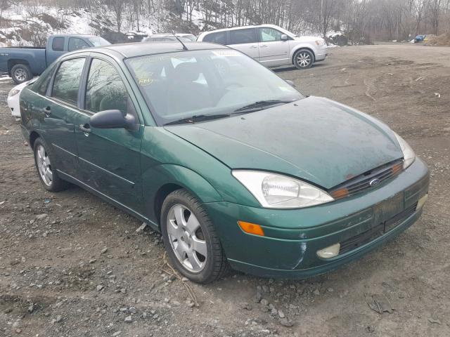 1FAFP38311W374353 - 2001 FORD FOCUS ZTS GREEN photo 1