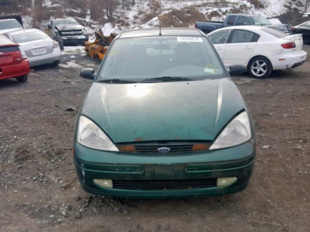 1FAFP38311W374353 - 2001 FORD FOCUS ZTS GREEN photo 9