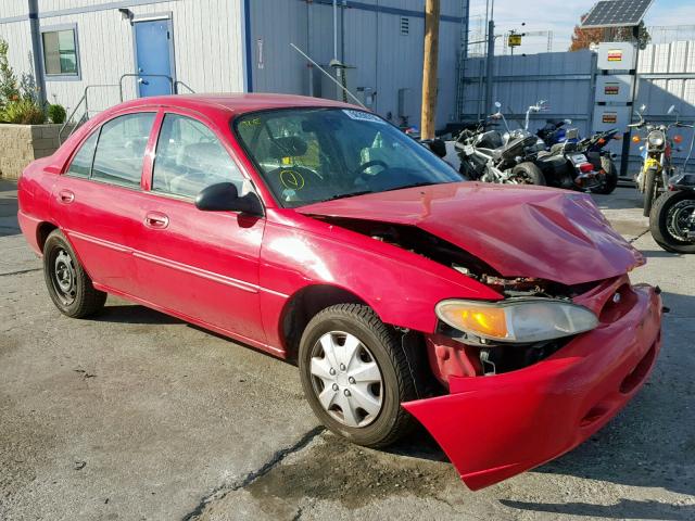 3FAFP13P62R107177 - 2002 FORD ESCORT RED photo 1