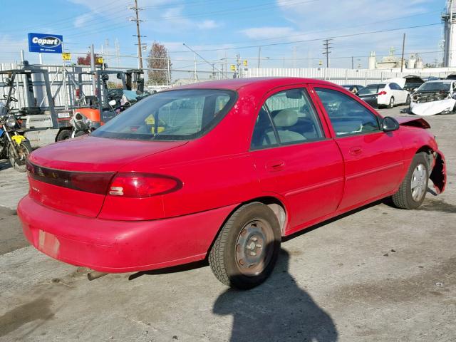 3FAFP13P62R107177 - 2002 FORD ESCORT RED photo 4