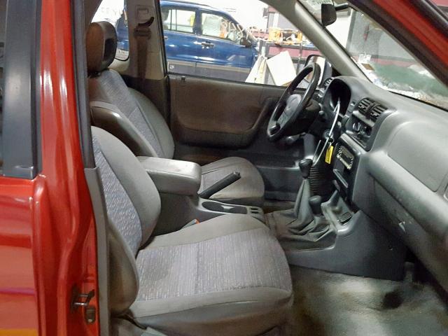 4S2CM57W2W4362071 - 1998 ISUZU AMIGO RED photo 5