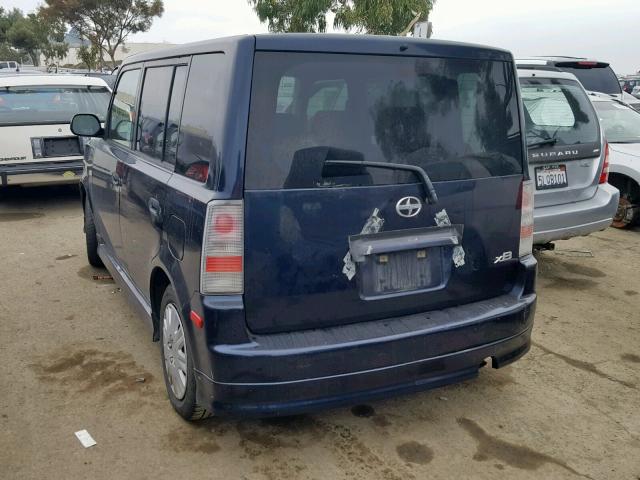 JTLKT324364107325 - 2006 TOYOTA SCION XB Көк фото 3