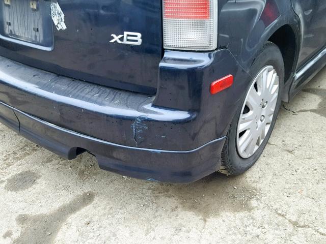 JTLKT324364107325 - 2006 TOYOTA SCION XB Көк фото 9