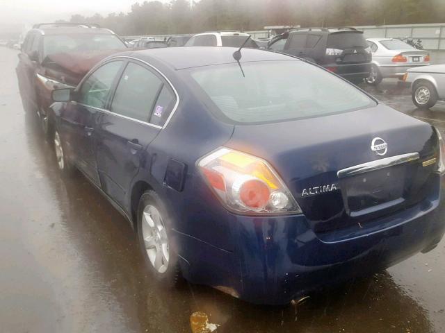 1N4CL21E17C182249 - 2007 NISSAN ALTIMA HYB BLUE photo 3