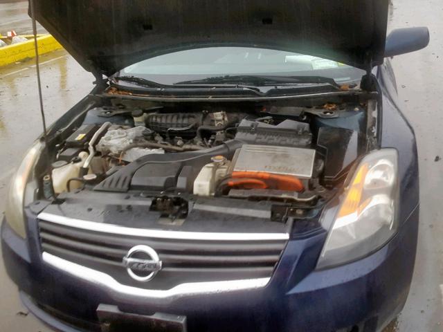 1N4CL21E17C182249 - 2007 NISSAN ALTIMA HYB BLUE photo 7