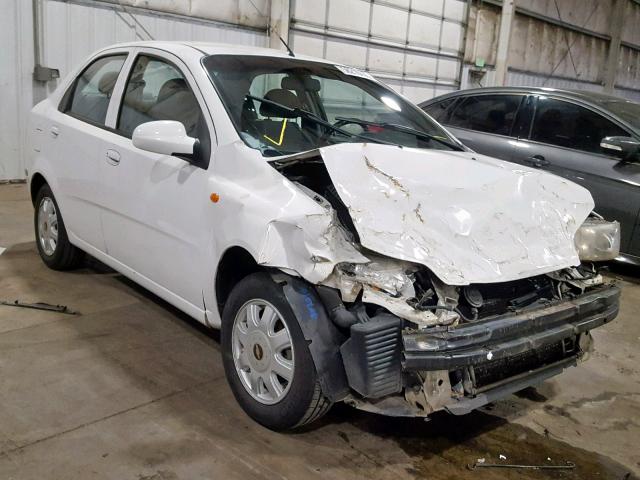 KL1TJ52644B146444 - 2004 CHEVROLET AVEO LS WHITE photo 1