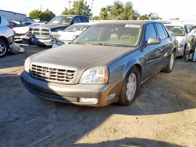 1G6KF57983U184936 - 2003 CADILLAC DEVILLE DT GRAY photo 2