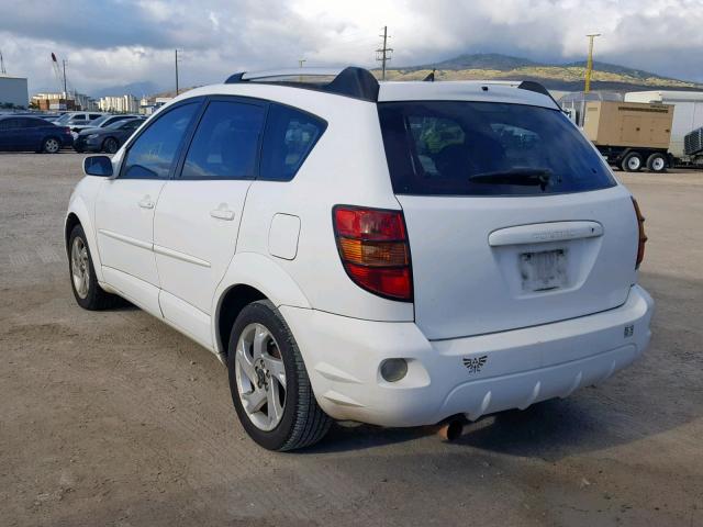 5Y2SL63815Z430482 - 2005 PONTIAC VIBE WHITE photo 3