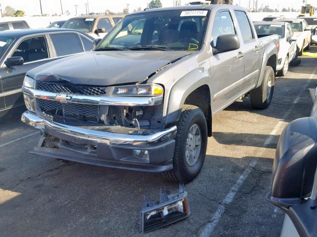 1GCDS43E188226006 - 2008 CHEVROLET COLORADO L GRAY photo 2