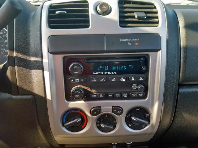 1GCDS43E188226006 - 2008 CHEVROLET COLORADO L GRAY photo 9