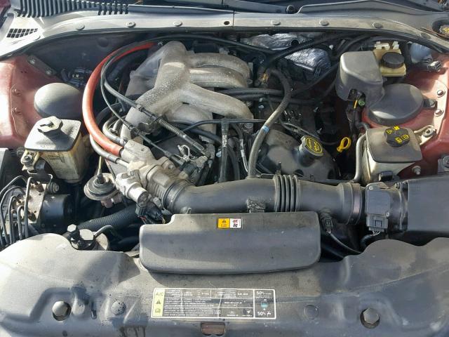 1LNHM86S32Y627998 - 2002 LINCOLN LS MAROON photo 7