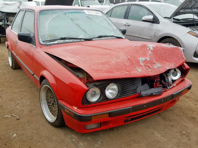 WBAAA2305K4494471 - 1989 BMW 325 I AUTO RED photo 1