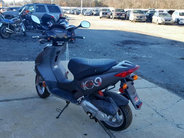 RFB5NAAE15B371930 - 2005 KYMCO USA INC SUPER 9 GRAY photo 3