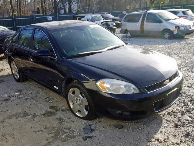 2G1WD58C769157882 - 2006 CHEVROLET IMPALA SUP 黑色 照片 1