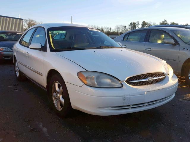 1FAFP55U01G163597 - 2001 FORD TAURUS SES WHITE photo 1