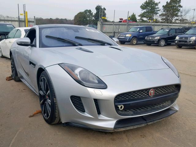 SAJWA6AT7H8K46609 - 2017 JAGUAR F-TYPE SILVER photo 1