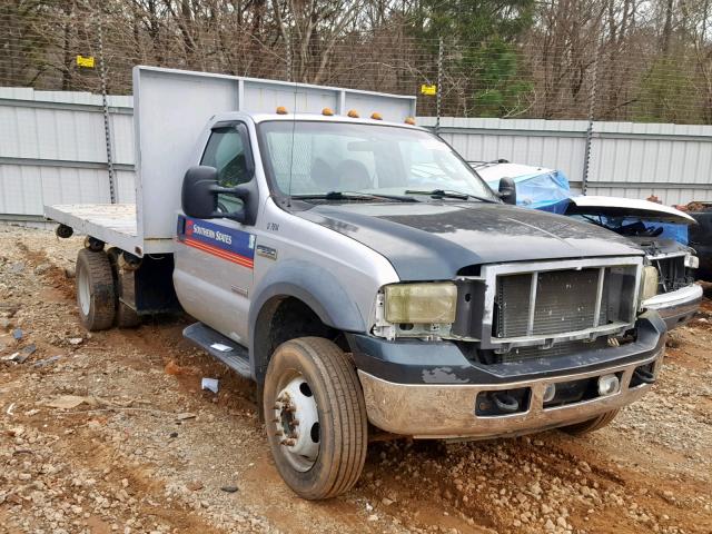 1FDAF57P05EC89003 - 2005 FORD F550 SUPER SILVER photo 1