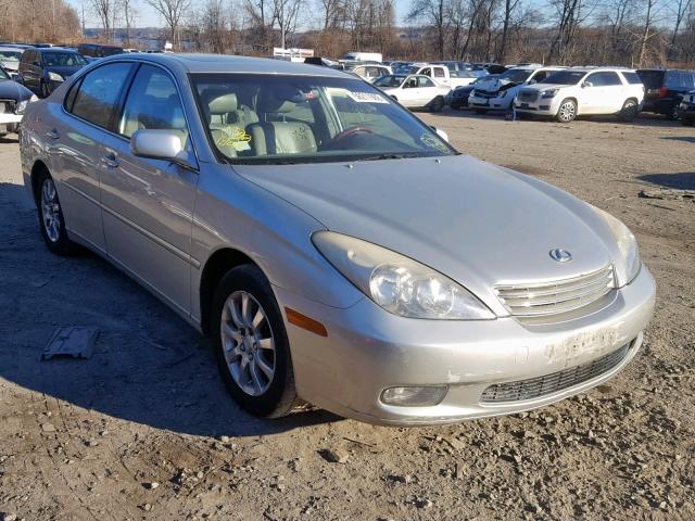 JTHBF30GX36009438 - 2003 LEXUS ES 300 SILVER photo 1