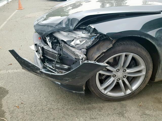 5YJSA1DN5DFP04350 - 2013 TESLA MODEL S Կանաչ լուսանկար 9