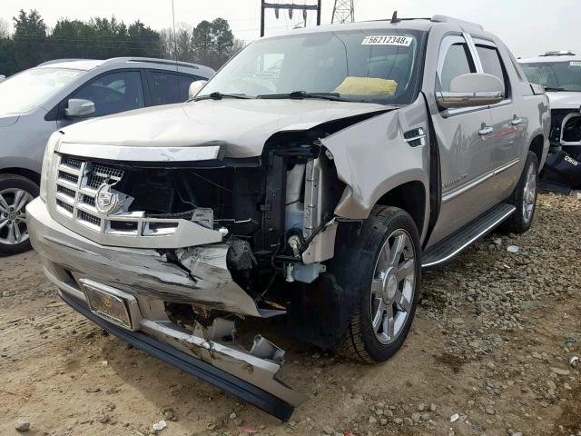 3GYFK62898G271635 - 2008 CADILLAC ESCALADE E TAN photo 2