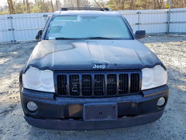 1J8HR48N06C267672 - 2006 JEEP GRAND CHER BLACK photo 9