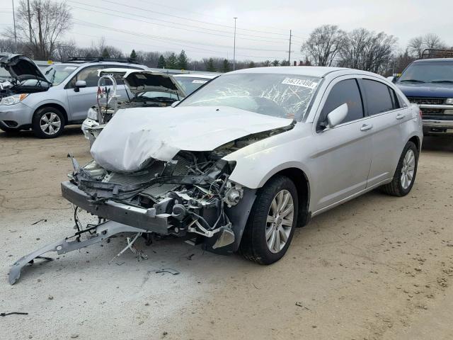 1C3CCBBB0CN181191 - 2012 CHRYSLER 200 TOURIN SILVER photo 2