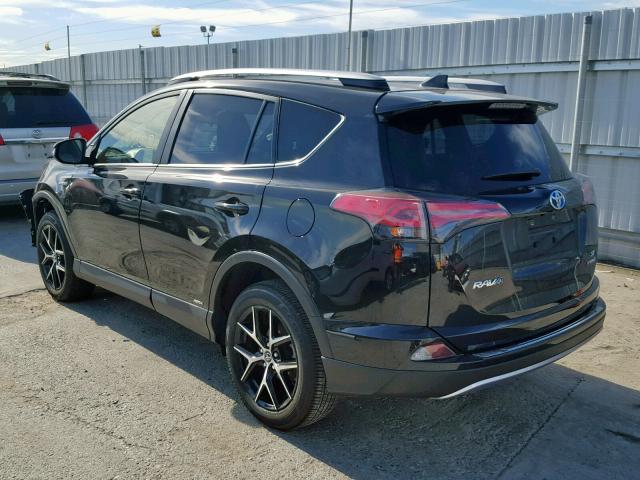 JTMJJREVXJD159595 - 2018 TOYOTA RAV4 HV SE BLACK photo 3