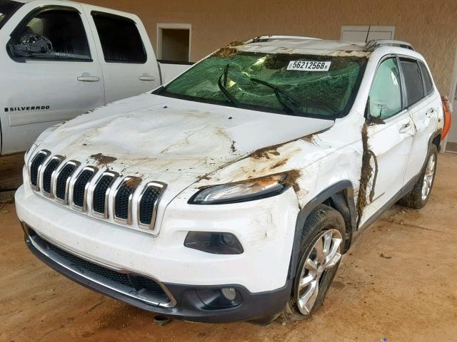 1C4PJLDB0HW643837 - 2017 JEEP CHEROKEE L WHITE photo 2