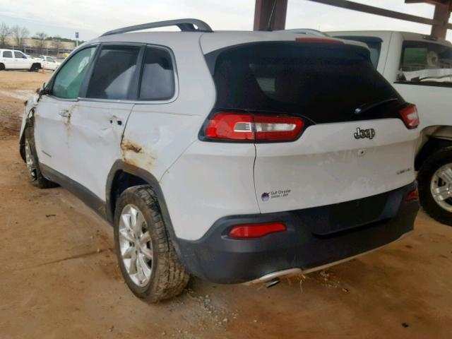 1C4PJLDB0HW643837 - 2017 JEEP CHEROKEE L WHITE photo 3