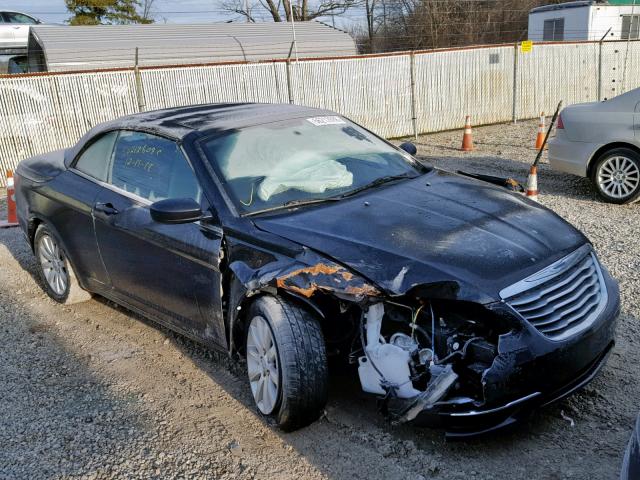 1C3BCBEB7DN526869 - 2013 CHRYSLER 200 TOURIN BLACK photo 1