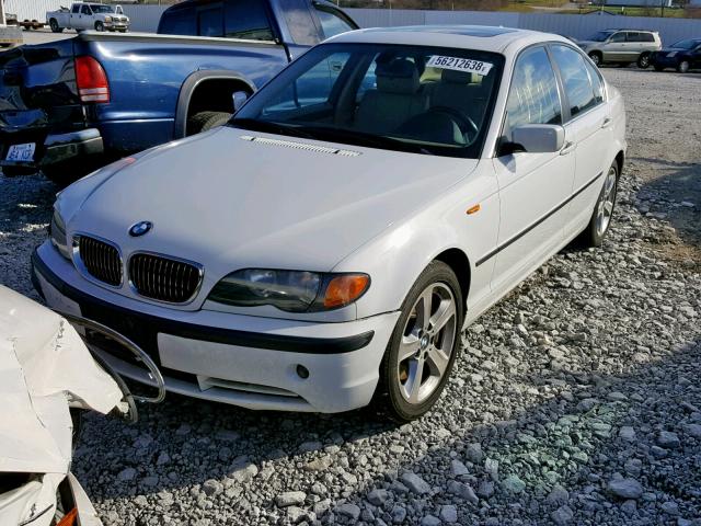 WBAEW53444PN32863 - 2004 BMW 330 XI WHITE photo 2