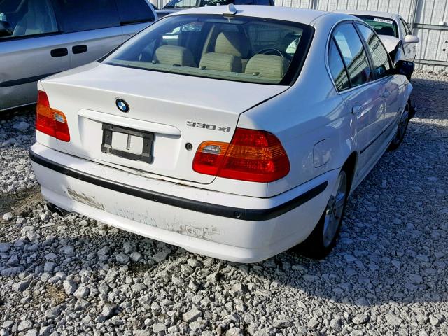 WBAEW53444PN32863 - 2004 BMW 330 XI WHITE photo 4