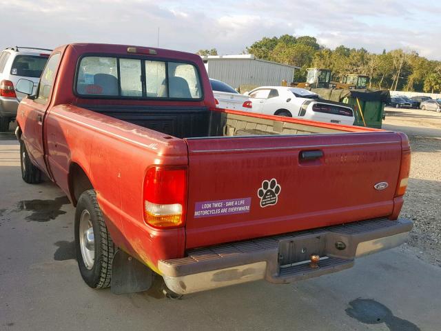 1FTCR10A8STA64841 - 1995 FORD RANGER RED photo 3