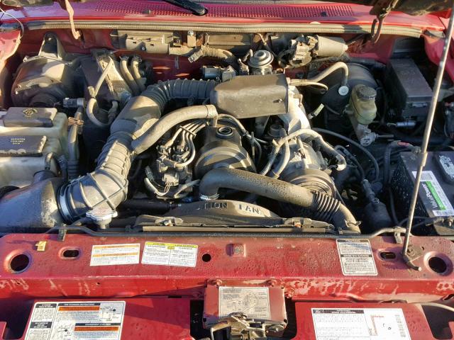 1FTCR10A8STA64841 - 1995 FORD RANGER RED photo 7