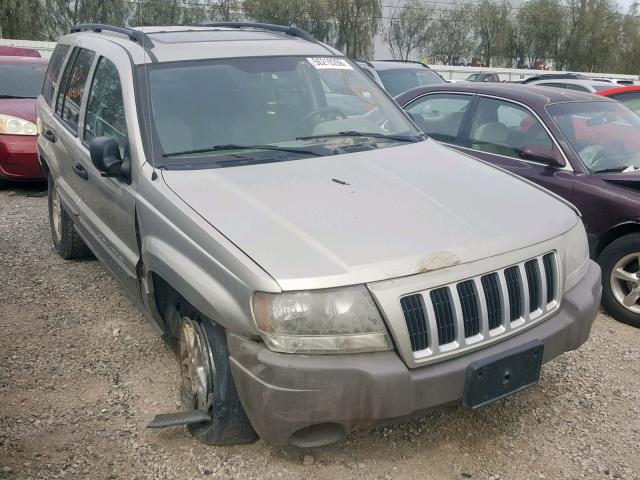 1J4GW48S54C248754 - 2004 JEEP GRAND CHER GRAY photo 1