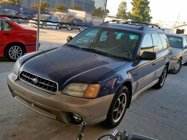 4S3BH675937657946 - 2003 SUBARU LEGACY OUT TWO TONE photo 2