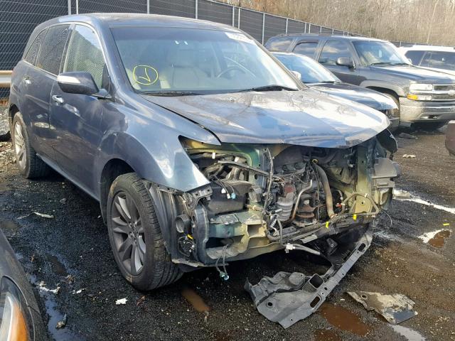 2HNYD2H67DH521692 - 2013 ACURA MDX ADVANC BLACK photo 1