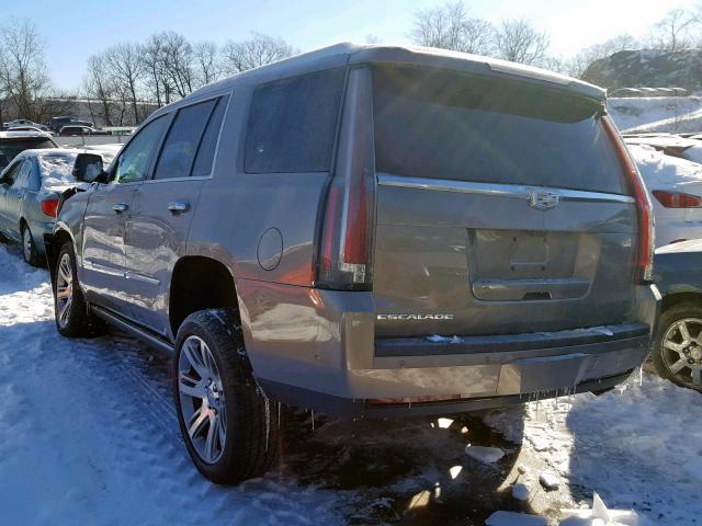 1GYS4CKJ5HR328343 - 2017 CADILLAC ESCALADE P GRAY photo 3