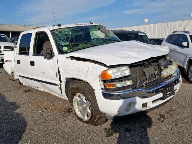 2GTEK13T051169703 - 2005 GMC NEW SIERRA WHITE photo 1