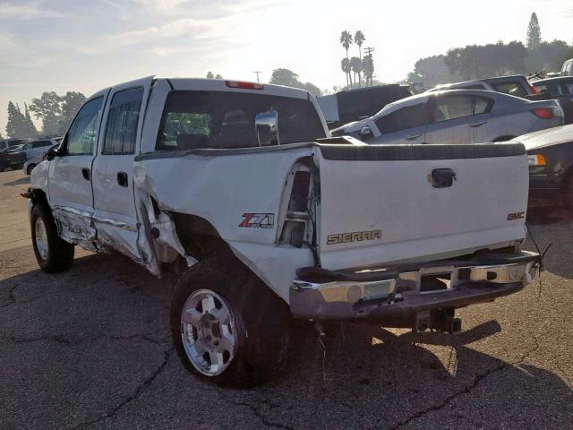 2GTEK13T051169703 - 2005 GMC NEW SIERRA WHITE photo 3