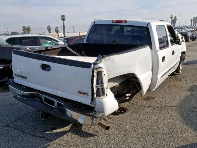 2GTEK13T051169703 - 2005 GMC NEW SIERRA WHITE photo 4