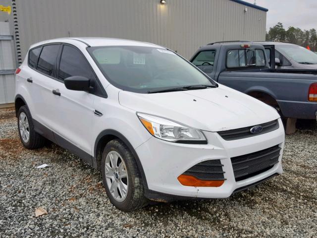 1FMCU0F7XGUC34764 - 2016 FORD ESCAPE S WHITE photo 1