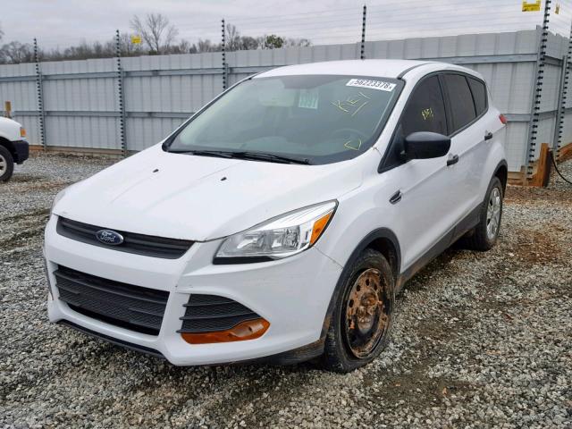 1FMCU0F7XGUC34764 - 2016 FORD ESCAPE S WHITE photo 2