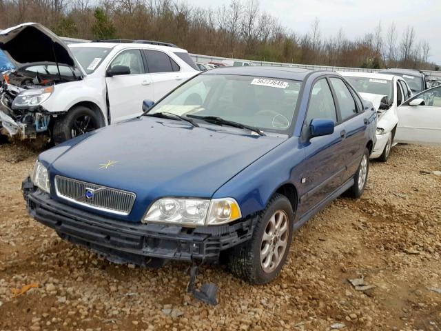 YV1VS2557YF466835 - 2000 VOLVO S40 BLUE photo 2