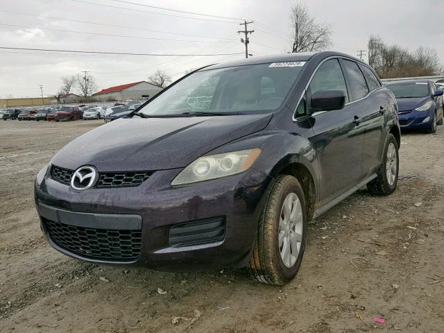 JM3ER293370166678 - 2007 MAZDA CX-7 PURPLE photo 2